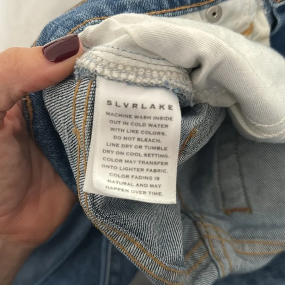 SLVRLAKE London Crop Denim Jeans, Excellent Condition, 25 - Picture 7 of 9